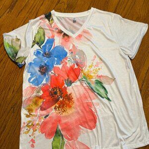 Woman's Floral Tee